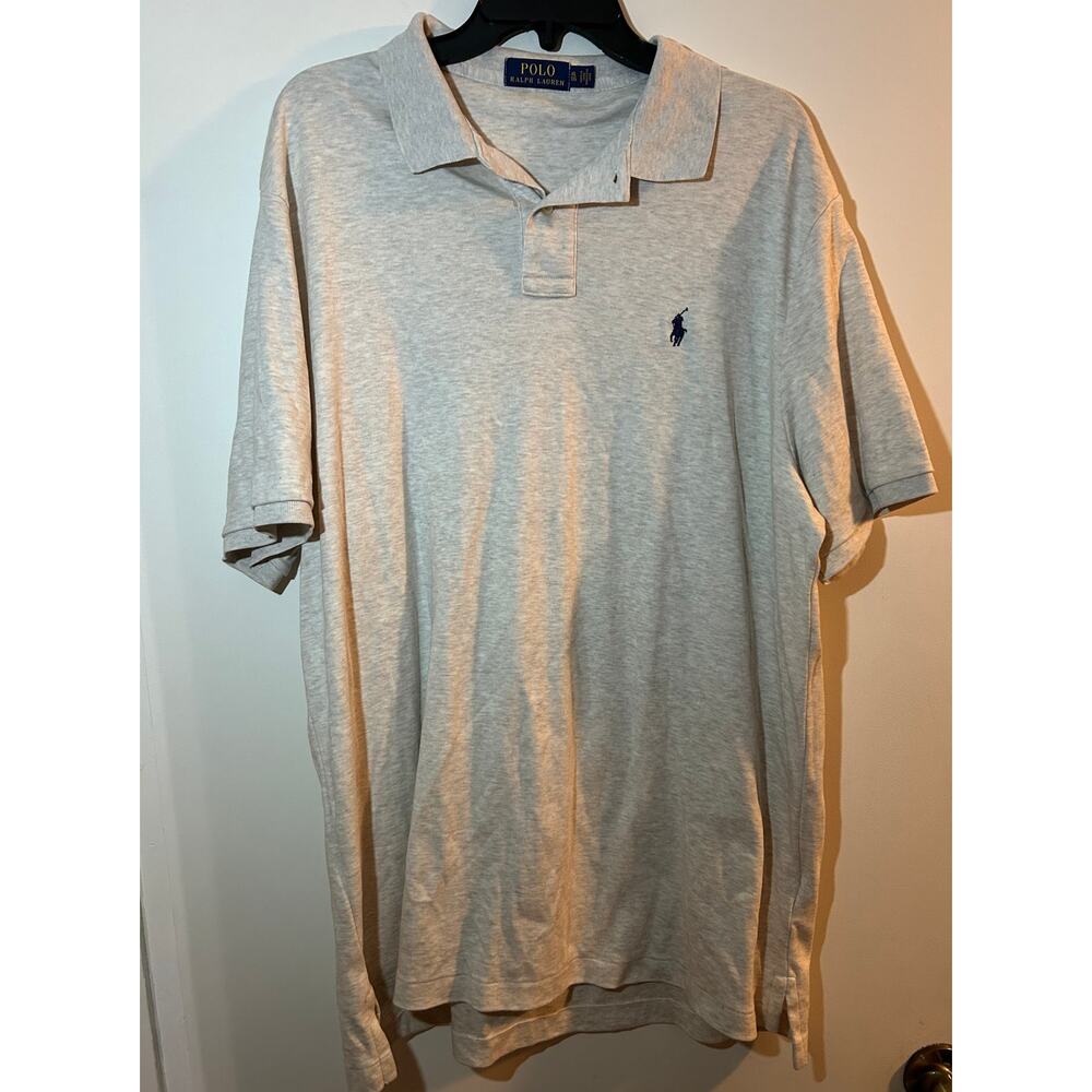 Polo Ralph Lauren - Men's Gray Size XL Polo Shirt